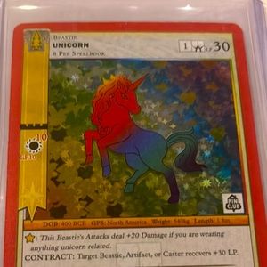 MetaZoo Pinclub unicorn Very Rare!